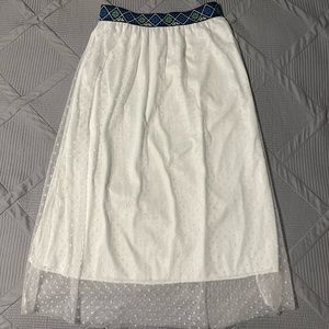 Vintage Highness Y2K Maxi / Ankle Skirt (S/M)